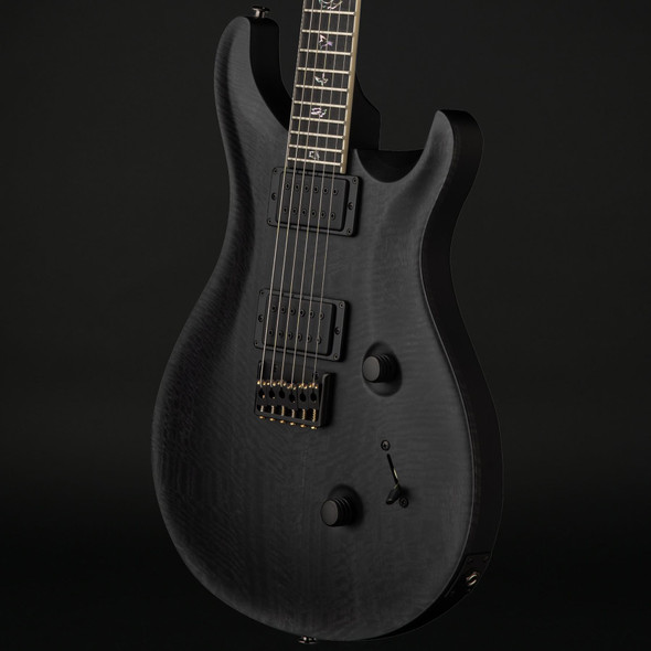 PRS Mark Holcomb Signature in Gray Black with Stained Binding