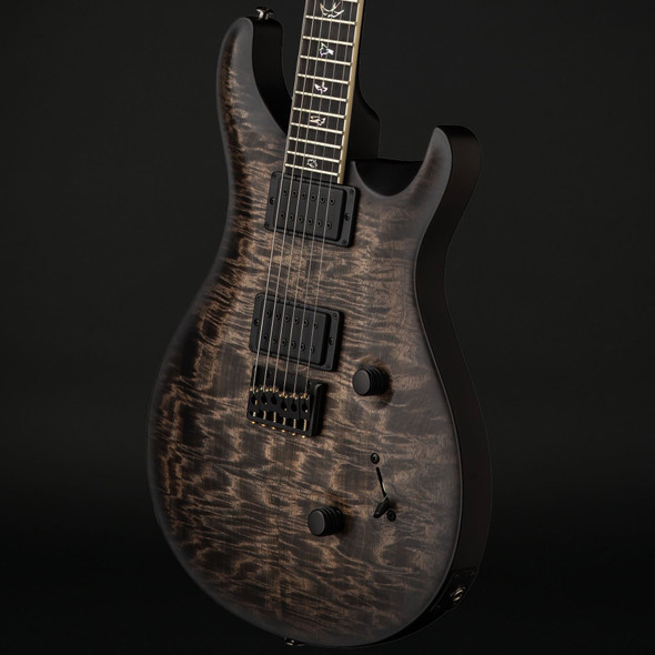 PRS Mark Holcomb Signature in Charcoal Wraparound Burst