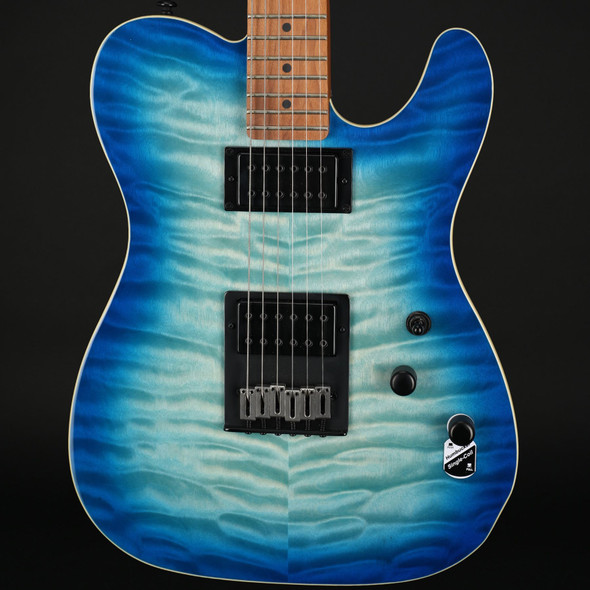 Schecter Retro PT Pro, Maple in Trans Blue Burst #IW21062446
