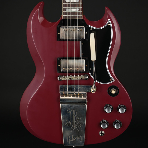 Gibson Custom Shop 1964 SG Standard Reissue with Maestro in Metallic Plum VOS #502114