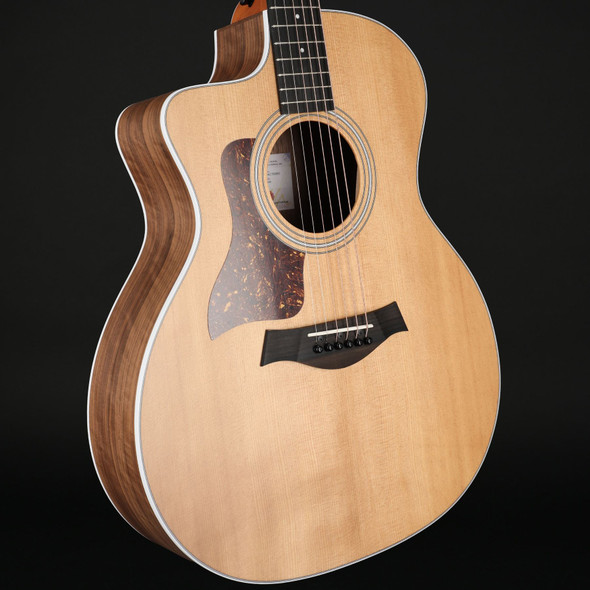 Taylor 214ce Left Handed Grand Auditorium Cutaway, Walnut/Spruce, ES2 with Gig Bag #2204175350