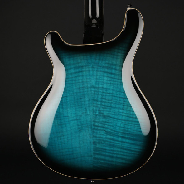 PRS SE Hollowbody II Piezo in Peacock Blue Smokeburst with Case
