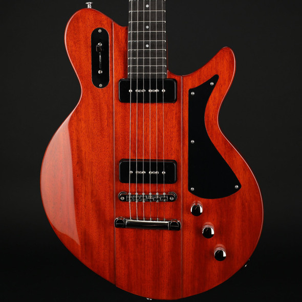 Eastman JULIET-P90-VR Solid Body, Bare Knuckle P90s in Vintage Red #K2401344