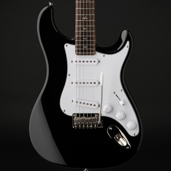 PRS SE Silver Sky, Rosewood Fingerboard in Piano Black with Gig Bag #F050957
