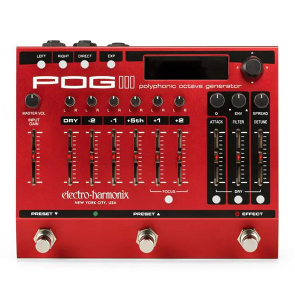 Electro Harmonix POG3 Polyphonic Octave Generator Pedal