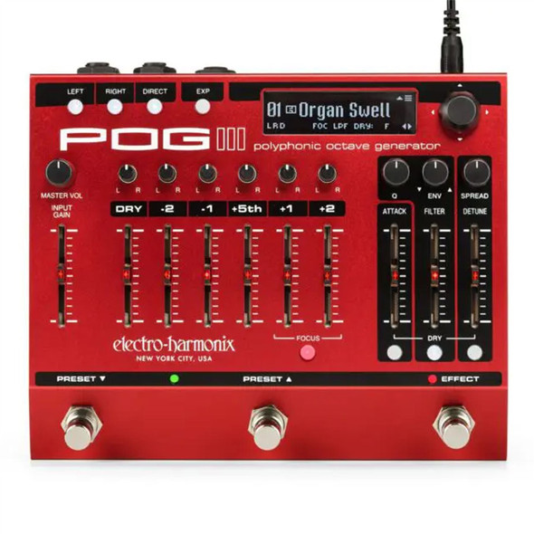 Electro Harmonix POG3 Polyphonic Octave Generator Pedal