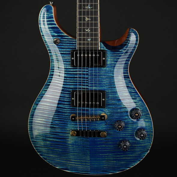 PRS Wood Library McCarty 594 10 Top in River Blue with Paisley Case #0381546