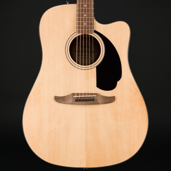 Fender California Standard Redondo CE, Spruce Top, Black Pickguard in Natural