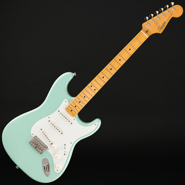 Squier Classic Vibe '50s Stratocaster HT, Maple Fingerboard, Parchment Pickguard, Surf Green