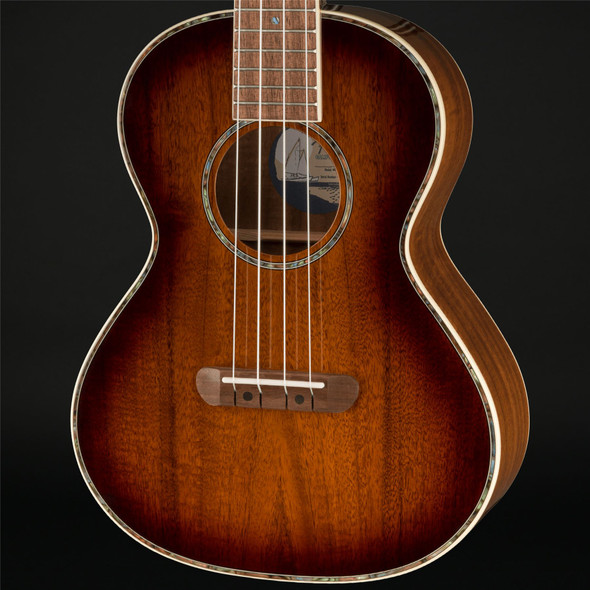 Fender Montecito Tenor Ukulele, Walnut Fingerboard, Shaded Edge Burst