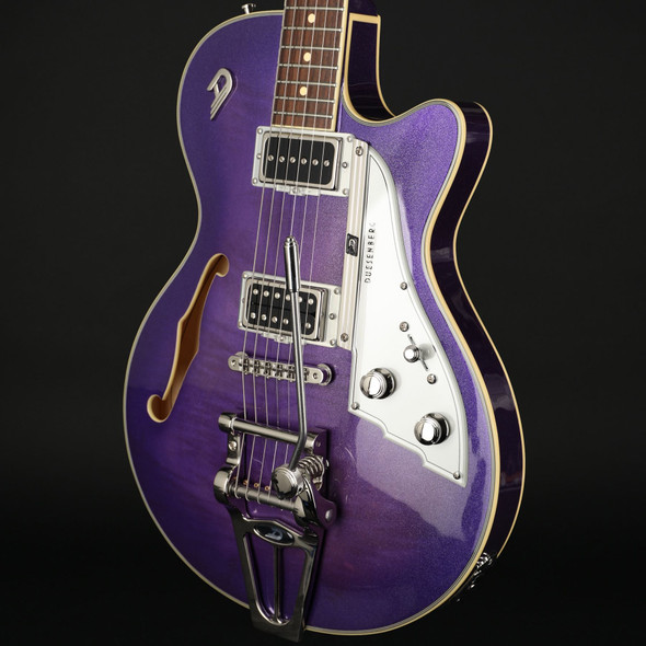 Duesenberg Starplayer TV in Galaxy Purple Burst with Case #251886