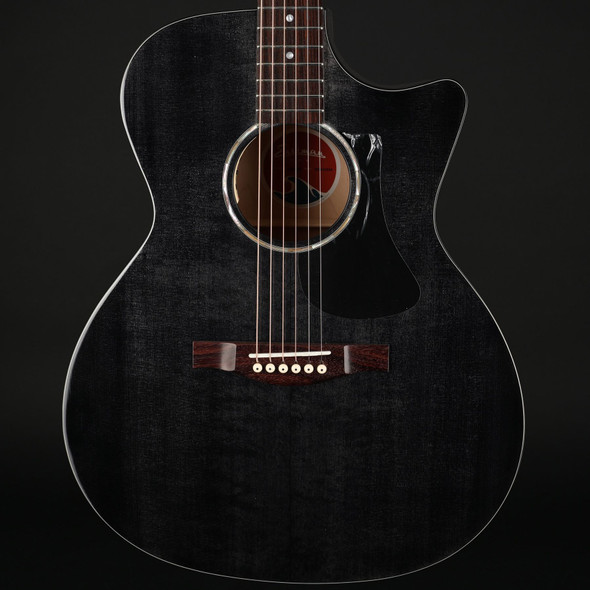 Eastman PCH3-GACE-TBK Grand Auditorium Electro Acoustic in Trans Black with Gig Bag #M2432234