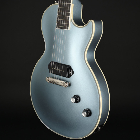Epiphone Jared James Nichols Blues Power Les Paul Custom in Aged Pelham Blue with EpiLite Case #25061523042