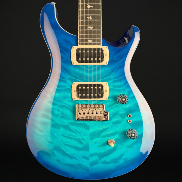 PRS SE Custom 24-08 Quilt (2026) in Lake Blue with Gig Bag #H090178