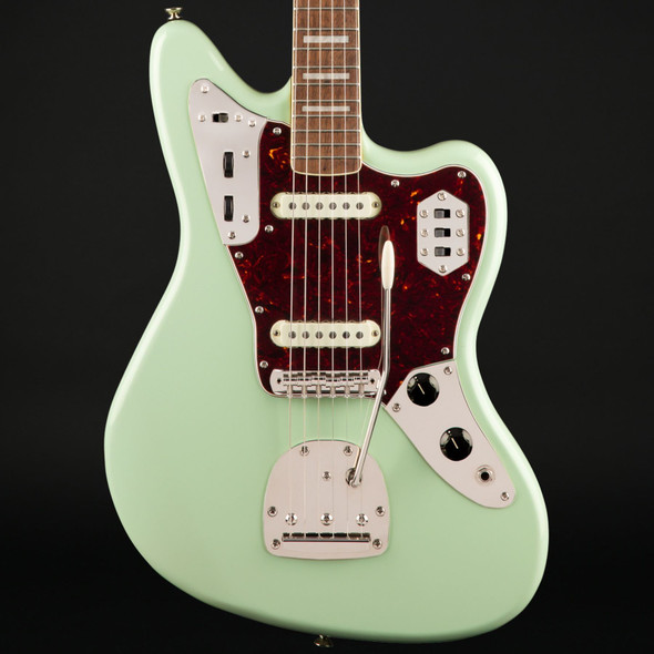 Squier Classic Vibe '70s Jaguar, Laurel Fingerboard in Surf Green