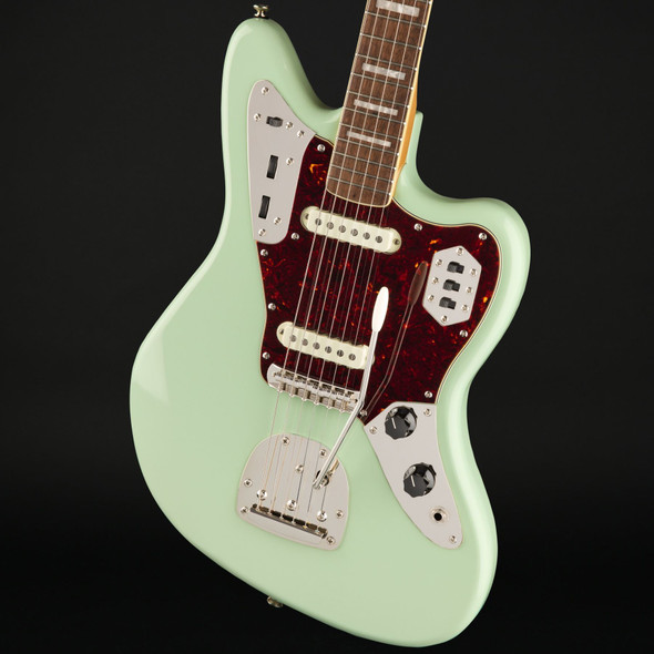 Squier Classic Vibe '70s Jaguar, Laurel Fingerboard in Surf Green