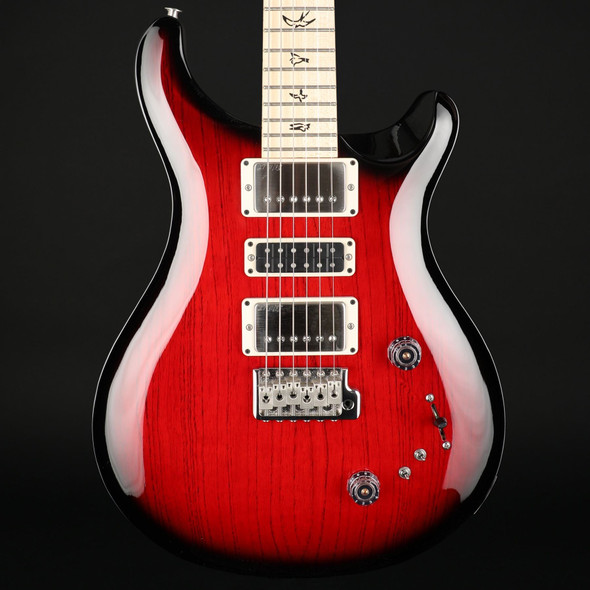 PRS Swamp Ash Special, Maple in Scarlet Smokeburst #0402199