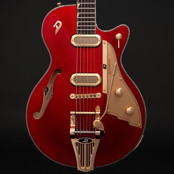Duesenberg Starplayer TV Phonic in Balboa Pearl Red with Case #260604