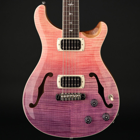 PRS SE Ed Sheeran Hollowbody I Piezo Baritone 277 in Pink Ombre with Gig Bag