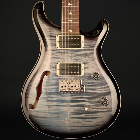 PRS CE24 Semi Hollow in Faded Blue Smokeburst #0401224
