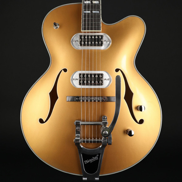 Eastman T58-GD Archtop with Bigbsy in Truetone Gloss Gold #P2501846