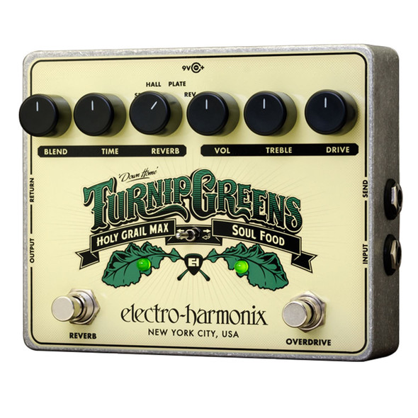 Electro Harmonix Turnip Greens Multi-Effects Pedal: Soul Food, Holy Grail Max Pedal