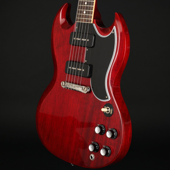 Gibson Custom Shop 1963 SG Special Reissue Lightning Bar VOS in Cherry Red #400053 - Pre-Owned