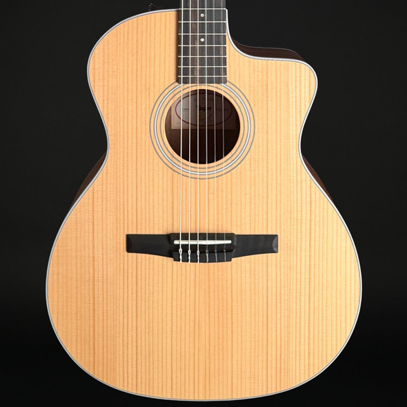 Taylor 214ce-N Walnut/Spruce Grand Auditorium Cutaway Electro Classical with Gig Bag - As New