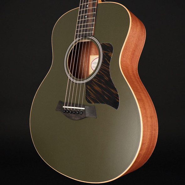 Taylor GS Mini-e Special Edition Olive Top, ES-B 1.2 with Gig Bag #2204036253