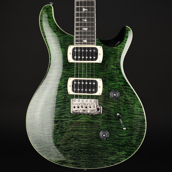 PRS SE Custom 24 Quilt (2026) in Teal Black with Gig Bag with Gig Bag #H037479