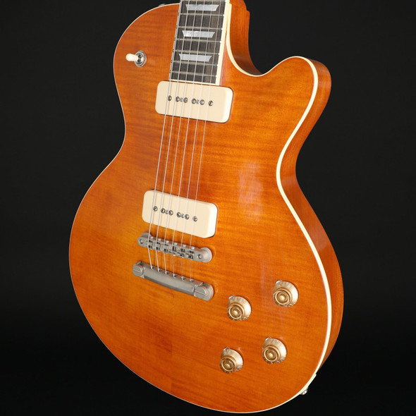 Eastman SB56/TV-AMB, Lollar P90s in Vintage Amber Truetone Vintage Gloss with Case #K2300231