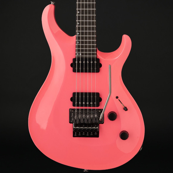 PRS Tekton "Floyd", Black Satin Neck, Hot Pink with Gig Bag