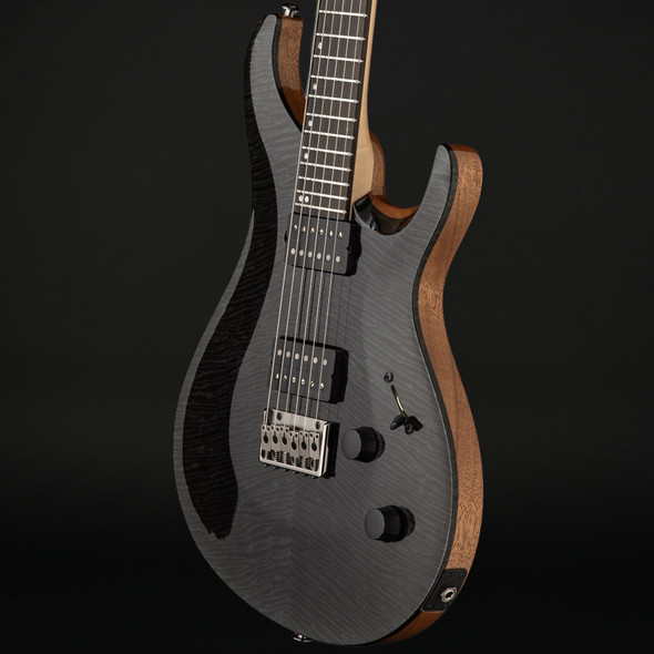 PRS Tekton Hardtail, Natural Neck, Slate Blue with Gig Bag