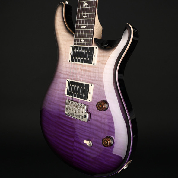 PRS CE24 Sprayers Choice in Custom Purple Fade with Matching Binding #0425378