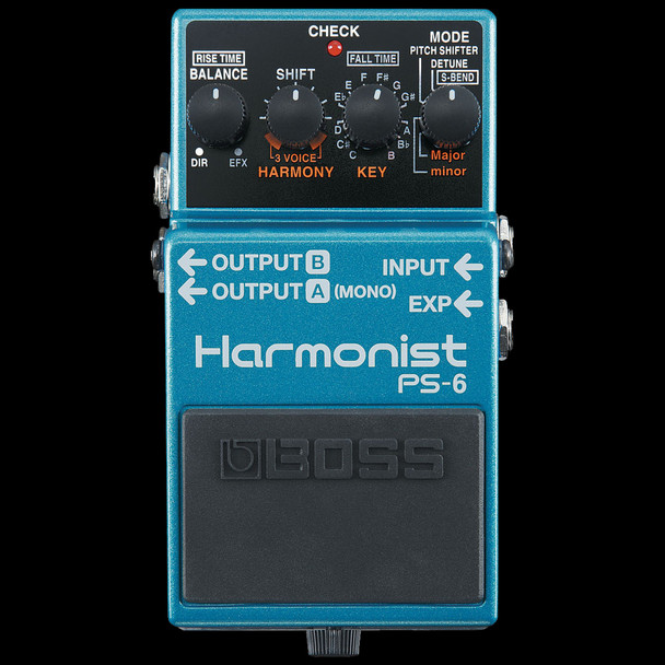 Boss PS-6 Harmonist Guitar Pitchshifter Guitar Effects Pedal
