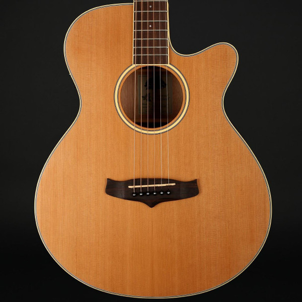Tanglewood TW9 Super Folk Cutaway Electro Acoustic Guitar in Natural