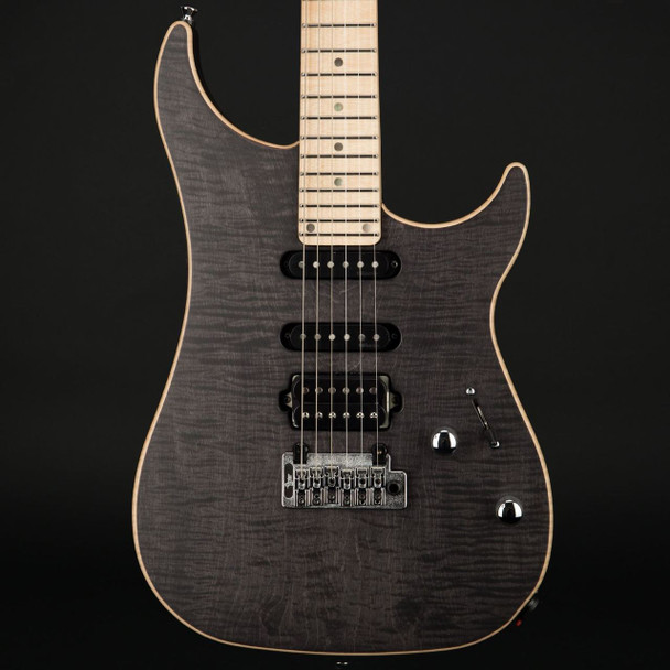 Vigier Excalibur Ultra Blues HSS in Black Diamond Matte with Case #160104
