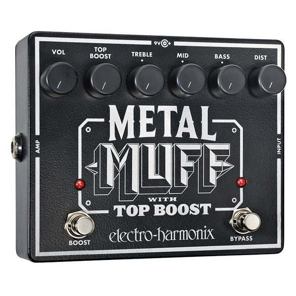 Electro Harmonix Metal Muff Distortion With Top Boost Pedal