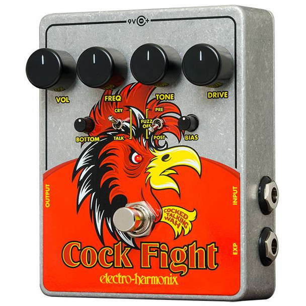 Electro Harmonix Cock Fight Cocked Talking Wah Pedal