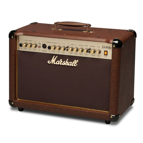 Marshall AS50D 50W 2x8" Acoustic Soloist Combo with Digital Chorus & Reverb