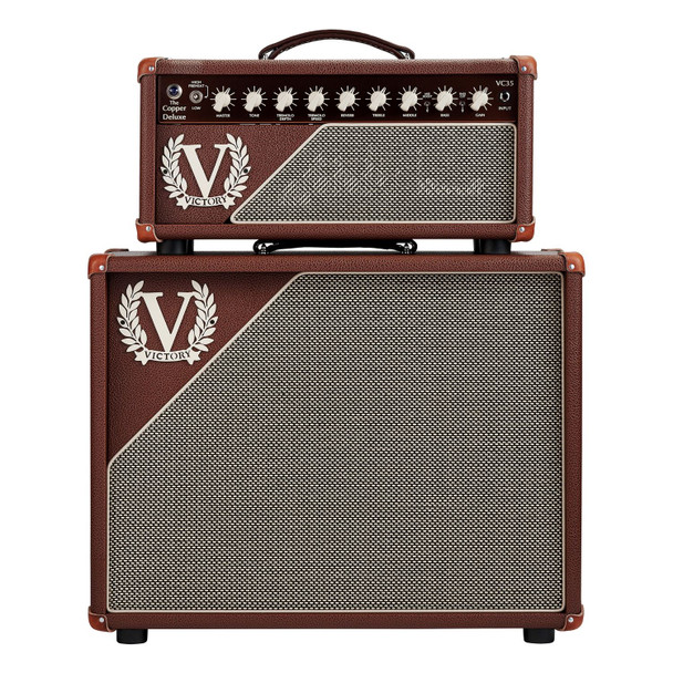 Victory V112WB-Gold 1x12" Open Back Cabinet In Brown