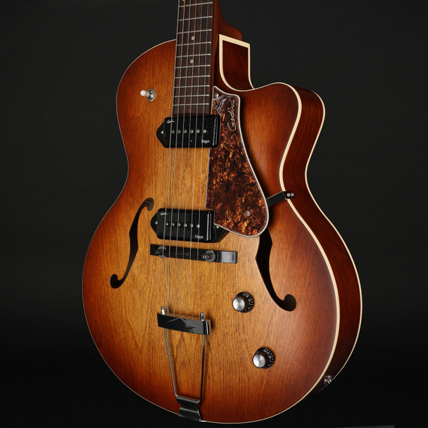 Godin 5th Avenue Kingpin CW 2xP90 in Cognac Burst