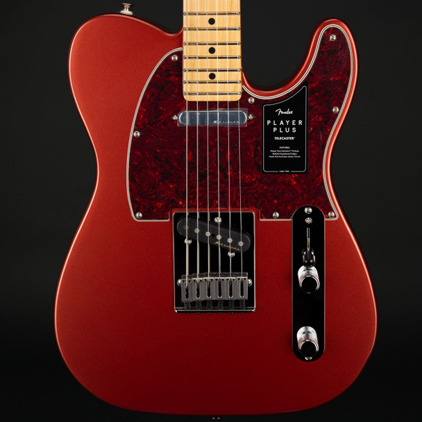 Fender Player Plus Telecaster, Maple Fingerboard in Aged Candy Apple Red