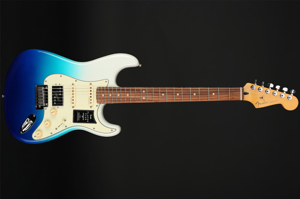 Fender Player Plus Stratocaster HSS, Pau Ferro Fingerboard in Belair Blue #MX21122066