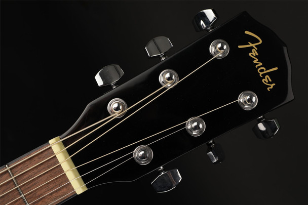 Fender CD-60 Dreadnought Acoustic V3 DS, Walnut Fingerboard in Black