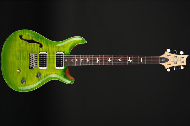 PRS CE24 Semi-Hollow in Eriza Verde #0341366