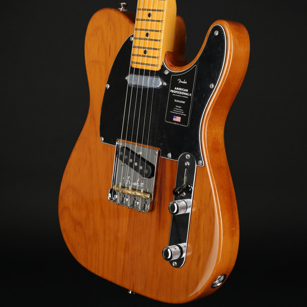 Fender American Professional II Telecaster, Maple Fingerboard in Roasted Pine #US22010014