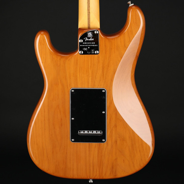 Fender American Professional II Stratocaster HSS, Maple Fingerboard, Roasted Pine in Natural #US22055476