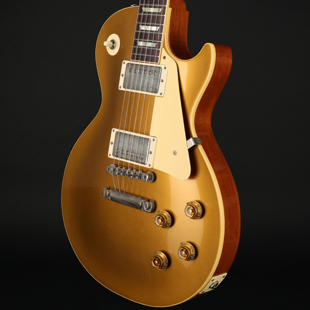 Gibson Custom Shop '57 Les Paul Gold Top VOS in Double Gold #73392