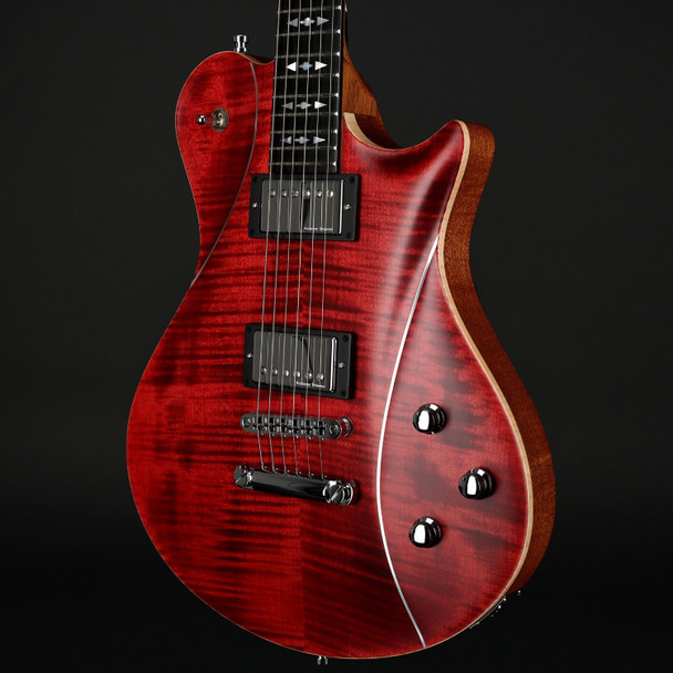 Framus Panthera II Supreme in Burgundy Red Transparent Satin #FRA-GPS-C-011239-23